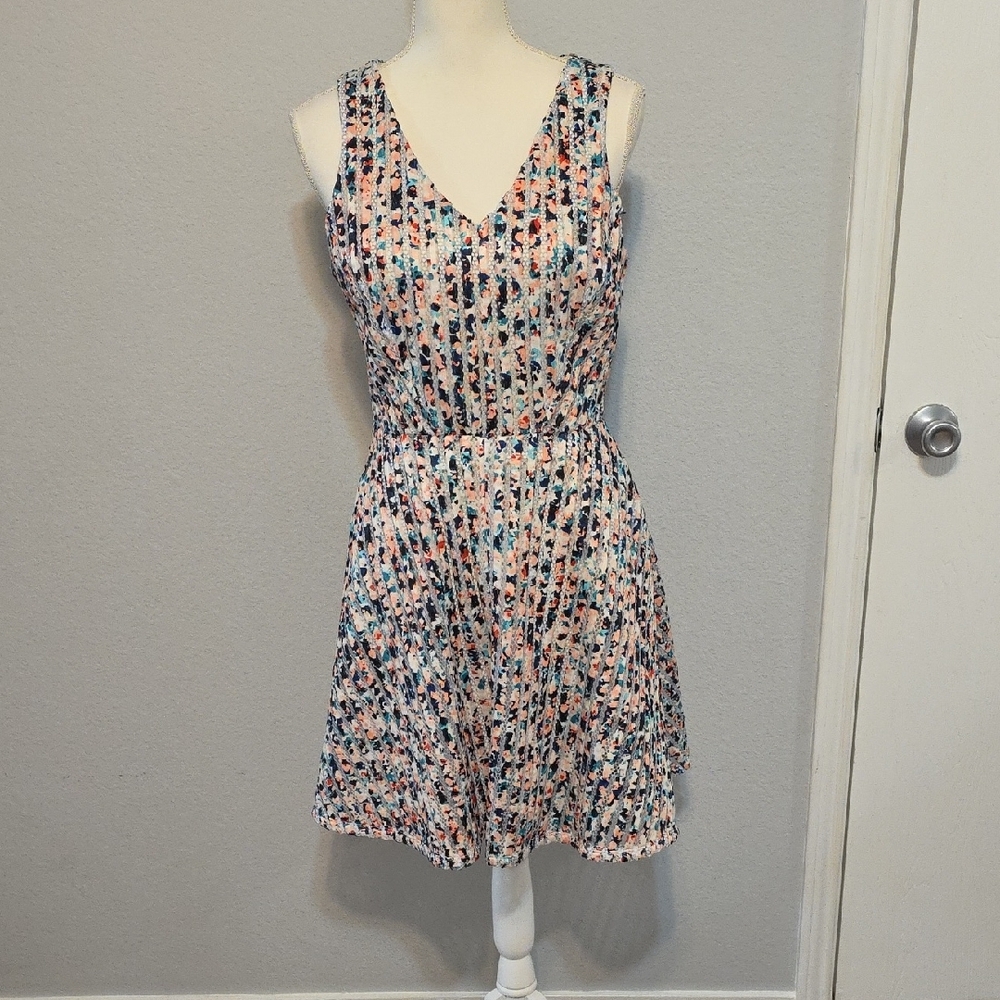 Apt. 9 Multicolr Sleeveless V-Neck Sundress